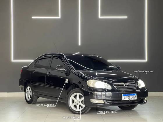 TOYOTA COROLLA 1.8 XLI 16V FLEX 4P AUTOMÁTICO